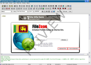 S-soft HTML Editor Designer Edition screenshot