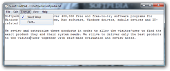 S-soft Textpad screenshot 3