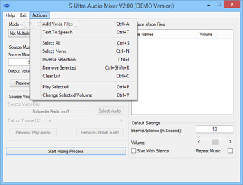 S-Ultra Audio Mixer screenshot 2