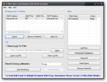S-Ultra Auto Email Reply screenshot