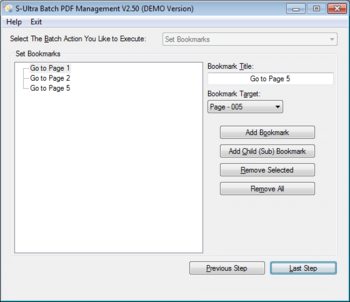 S-Ultra Batch PDF Management screenshot