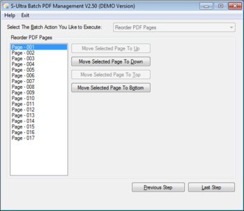 S-Ultra Batch PDF Management screenshot 12