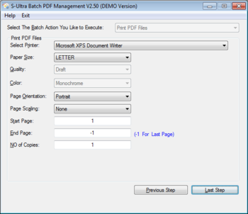 S-Ultra Batch PDF Management screenshot 2