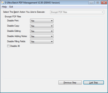 S-Ultra Batch PDF Management screenshot 3