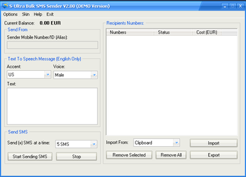 S-Ultra Bulk SMS Sender screenshot 3
