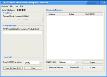 S-Ultra Bulk SMS Sender screenshot 4