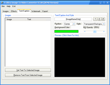 S-Ultra Image To Video Converter screenshot 3