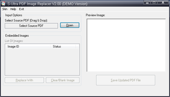 S-Ultra PDF Image Replacer screenshot