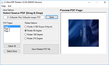 S-Ultra PDF Rotator screenshot 2