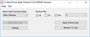S-Ultra Power Spell Checker screenshot