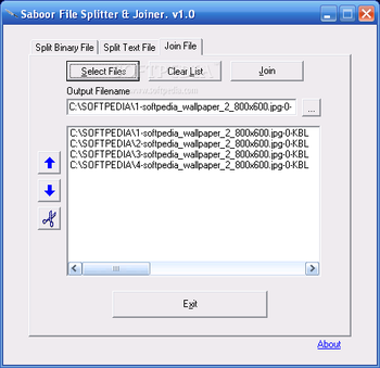 Saboor File Splitter & Joiner screenshot 3