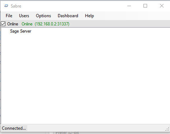 Sabre screenshot