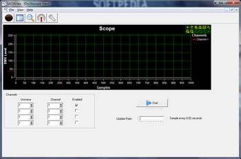 sACNView screenshot 2