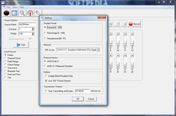 sACNView screenshot 4