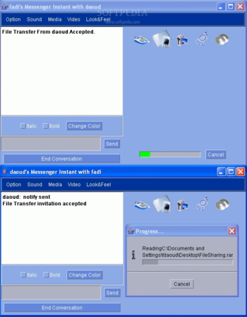 Sada Private Messenger screenshot