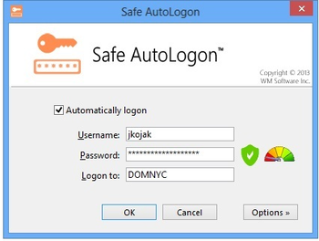 Safe AutoLogon screenshot