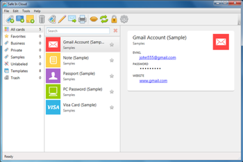 Safe In Cloud Portable screenshot