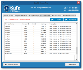 Safe PC Cleaner Free screenshot 4