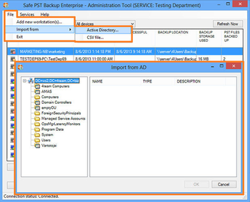 Safe PST Backup screenshot 4