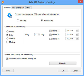 Safe PST Backup screenshot 7