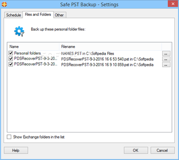 Safe PST Backup Free screenshot 3