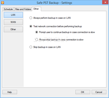 Safe PST Backup Free screenshot 4