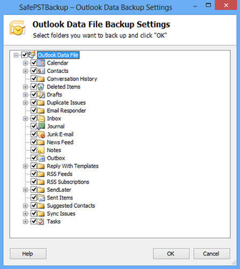 Safe PST Backup Free Edition screenshot 4