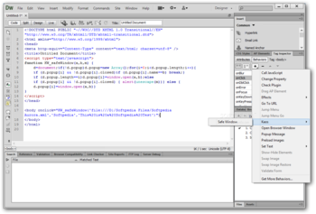 Safe Window for Dreamweaver screenshot