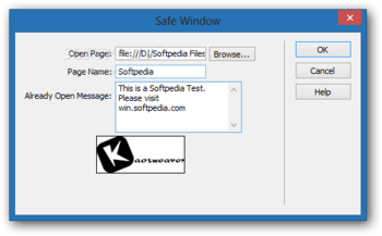 Safe Window for Dreamweaver screenshot 2