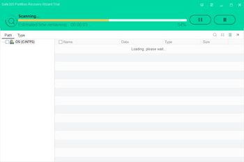 Safe365 Partition Recovery Wizard screenshot 3