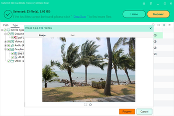 Safe365 SD Card Data Recovery Wizard screenshot 4