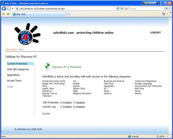 Safe4Kidz screenshot