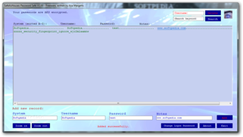SafeAsHouses Password Safe screenshot
