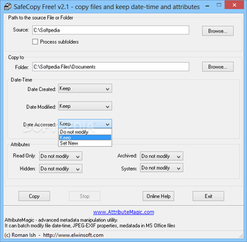SafeCopy Free! screenshot