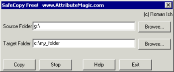 SafeCopy Free! screenshot 2