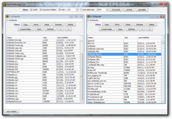 SafeFileManager screenshot