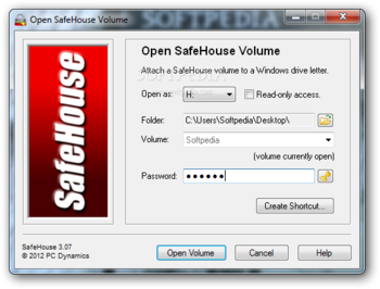 SafeHouse Personal Edition screenshot