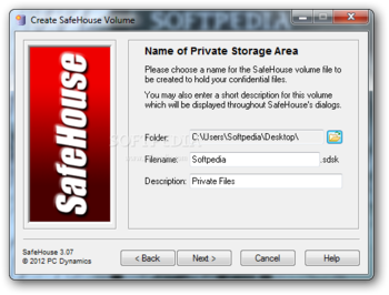 SafeHouse Professional Edition screenshot
