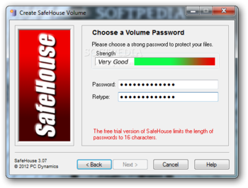 SafeHouse Professional Edition screenshot 3