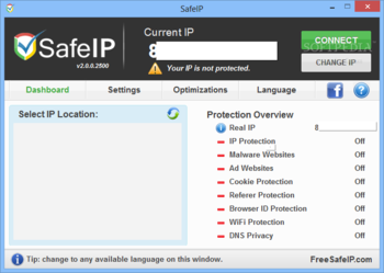 SafeIP screenshot