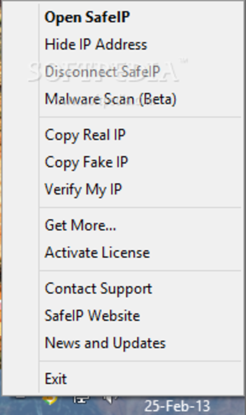 SafeIP screenshot 2