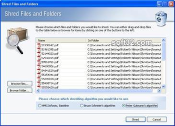 SafeIT Digital Document Shredder screenshot 3