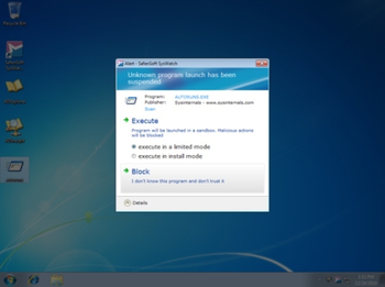 SafenSoft SysWatch Personal screenshot