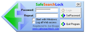 SafeSearchLock screenshot