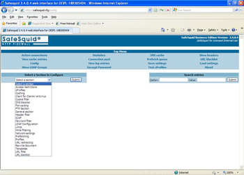 SafeSquid Business Edition 5 screenshot