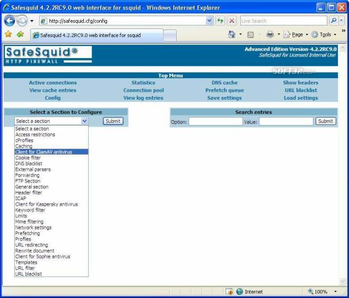 SafeSquid Business Edition 5 screenshot 3
