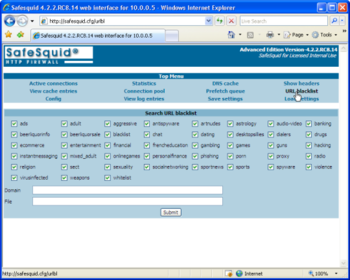 SafeSquid Personal screenshot 10