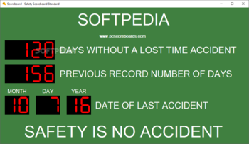 Safety Scoreboard Standard screenshot