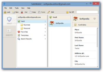 SafeWallet screenshot