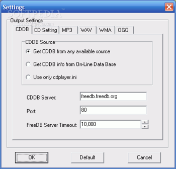 Saga CD Ripper screenshot 2